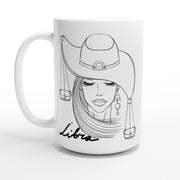 Libra Ceramic 15oz Affirmation Mug