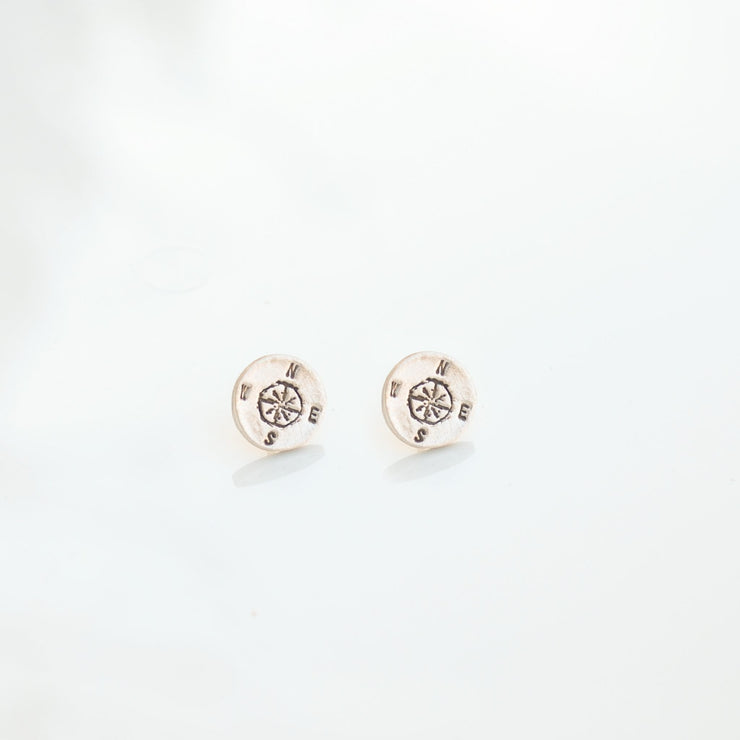 Embrace your journey - Compass Studs